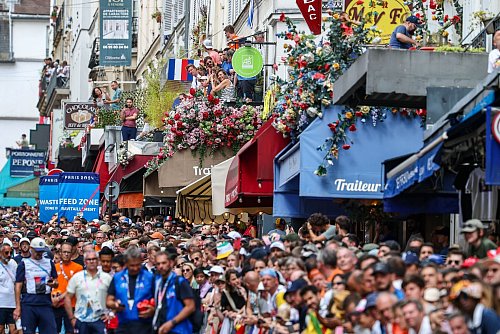 Bei Olympia herrschte beim Radrennen in Montmartre Ausnahmezustand. - © Jan Woitas/dpa
