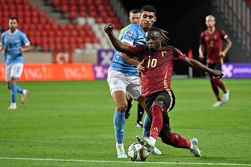 Obwohl sie Heimrecht hatten, trugen die Belgier ihr Spiel gegen Israel ebenfalls in Ungarn aus - © Denes Erdos/AP/dpa