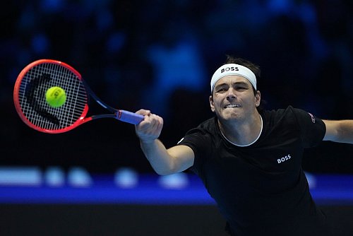 Taylor Fritz startete erfolgreich in die ATP Finals. - © Antonio Calanni/AP