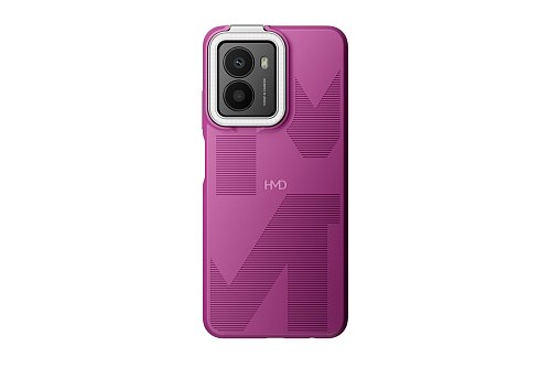 Das «Flashy Outfit» erweitert das Fusion um einen drehbaren LED-Lichtring, der als Kamerablitz fungieren oder als Selfie-Ringlicht zum Einsatz kommen kann. - © HMD/dpa-tmn