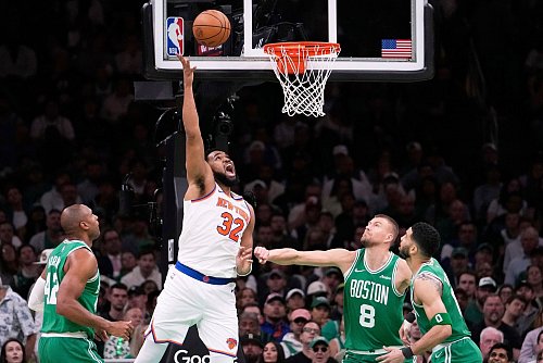 Zwei Siege in Boston für die Knicks: Das ist eine Überraschung. - © Charles Krupa/AP/dpa
