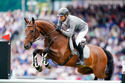 Olympiasieger Christian Kukuk hatte mit der Entscheidung beim Super Grand Prix nichts zu tun. - © Uwe Anspach/dpa