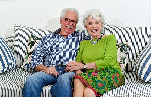 Anita Kupsch und ihr Ehemann Klaus-Detlef Krahn waren ein glückliches Paar - und fast 40 Jahre verheiratet. - © Jens Kalaene/dpa-Zentralbild/ZB