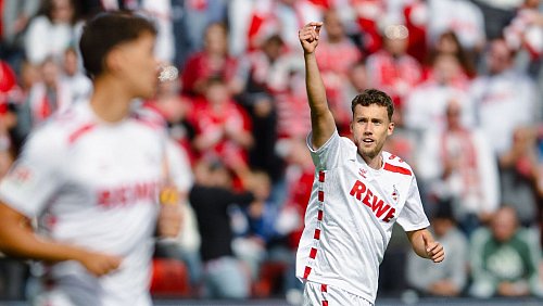 Luca Waldschmidt traf bereits nach zwei Minuten. - © Marius Becker/dpa