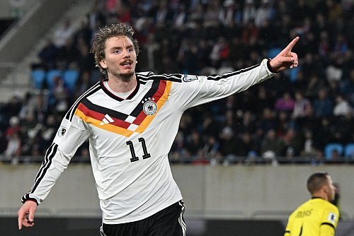 Woltemade war erneut Matchwinner des schwachen deutschen Teams. - © Federico Gambarini/dpa