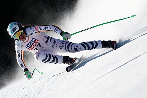 Ist in die Top Ten gefahren: Kira Weidle-Winkelmann. - © Gabriele Facciotti/AP/dpa