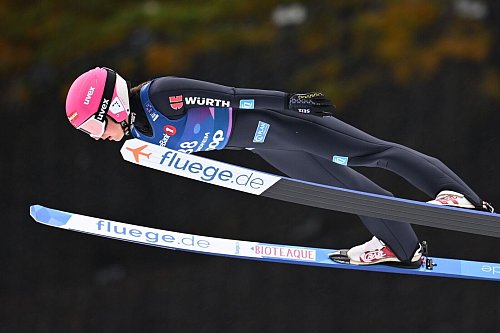 Nathalie Armbruster enttäuschte diesmal. - © Hendrik Schmidt/dpa