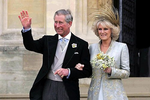 Die beiden heiraten am 9. April 2005 in Windsor. (Archivfoto) - © Toby Melville/epa/dpa