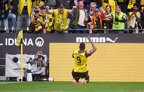 Serhou Guirassy ist in der Rückrunde der treffsicherste Stürmer der Bundesliga - © Bernd Thissen/dpa