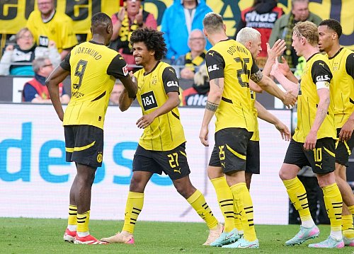 Die Dortmunder sind seit sechs Spielen ungeschlagen. - © Bernd Thissen/dpa