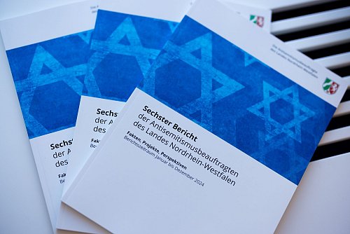 Die Antisemitismusbeauftragte stellte den Jahresbericht vor. - © Rolf Vennenbernd/dpa
