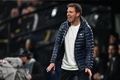 Erkenntnisse sammelte Nagelsmann viele gegen Italien. - © Federico Gambarini/dpa