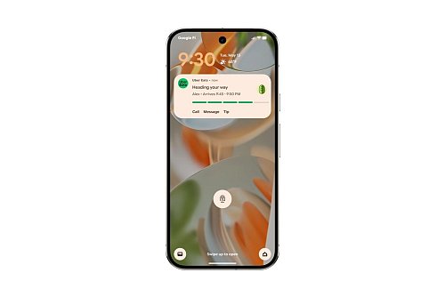 Wo bleibt die Pizza? Wann kommt der Fahrdienst? - Für solche Infos gibt es in Android extra einen neuen Bereich namens Live-Updates. - © Google LLC/dpa-tmn