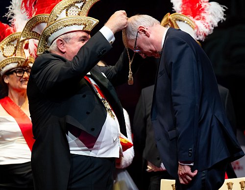 Günther Jauch ist jetzt Ordensträger. - © Sven Hoppe/dpa