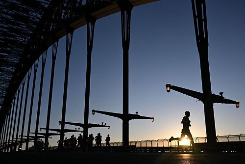 Der Sydney-Marathon zählt nun zur Serie der weltweit wichtigsten Städte-Marathons. - © Dean Lewins/AAP/dpa