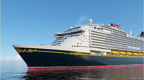 Heimathafen Singapur: Die «Disney Adventure» wird in Asien unterwegs sein. - © Disney/dpa-tmn