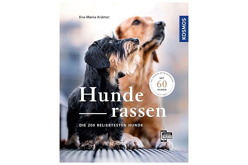 «Hunderassen. Die 200 beliebtesten Hunde», Eva-Maria Krämer, Kosmos-Verlag, Taschenbuch, ISBN: 978-3-440-17260-5, 176 Seiten, 15 Euro. - © Kosmos-Verlag/dpa-tmn