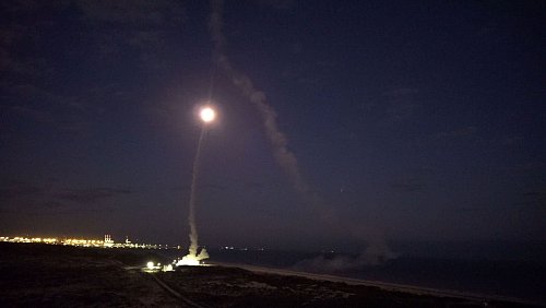 Israel nutzt unter anderem das Raketenabwehrsystem Arrow 3, um sich vor Angriffen zu schützen. - © -/israelisches Verteidigungsministerium/dpa