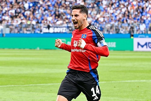 Auf dem Sprung nach Belgien? HSV-Profi Ludovit Reis. - © Uwe Anspach/dpa