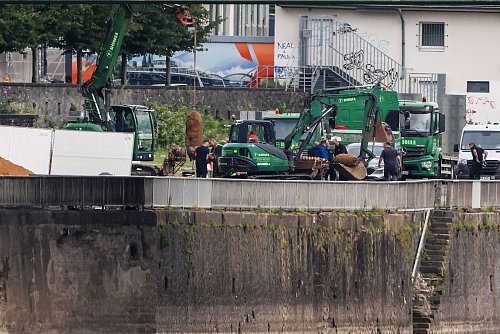 Drei Weltkriegsbomben haben Anfang Juni zu einer Groß-Evakuierung in Köln geführt. (Archivbild) - © Christoph Reichwein/dpa