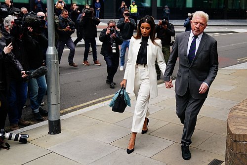 Seine Partnerin Lilian de Carvalho Monteiro hielt zu ihm. (Archivbild) - © Victoria Jones/PA Wire/dpa
