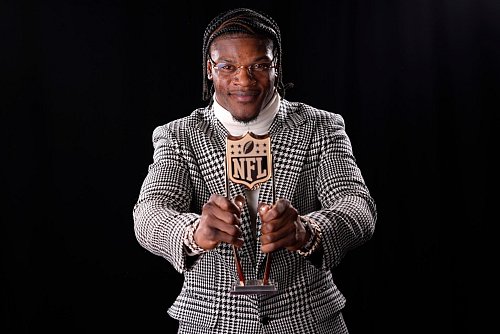 Zwei Mal hat Jackson die Auszeichnung als MVP in der NFL bereits gewonnen. - © Matt York/AP/dpa