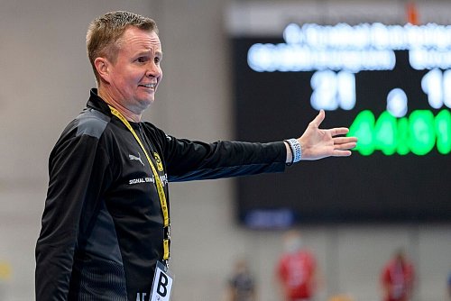 Handball-Trainer André Fuhr - © Marco Wolf/wolf-sportfoto/dpa