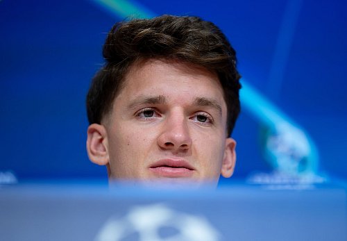 Christos Tzolis freut sich riesig auf das Spiel gegen die Bayern in München. - © Sven Hoppe/dpa