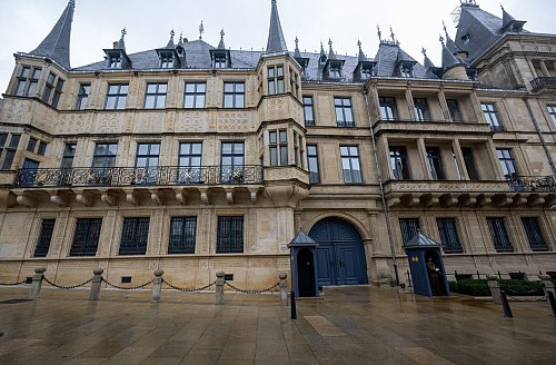 Im Palast werden zum Thronwechsel viele Gäste erwartet. (Archivbild) - © Harald Tittel/dpa