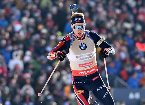 Beendet seine Karriere: Johannes Thingnes Bö. - © Martin Schutt/dpa