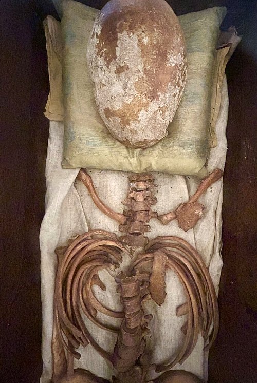 Gebeine des vom Papst heiliggesprochen Wikingerkönigs Knud IV. - © Friederike Ostermeyer/dpa-tmn