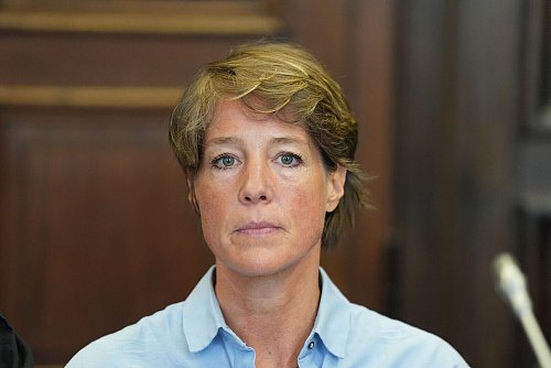Christina Block wollte nach Worten eines Verteidigers nicht auf ihre Umgangsrechte für die Kinder in Deutschland verzichten. - © Marcus Brandt/dpa pool/dpa
