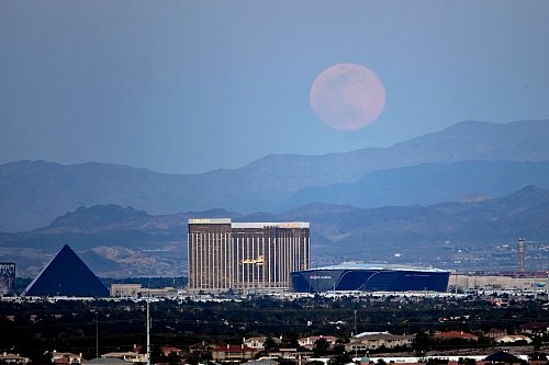 Er führte zum Zeitpunkt des Vorfalls seinen Hund in Las Vegas spazieren, sagte seine Sprecherin. (Archivbild) - © David Becker/Zuma Press/dpa