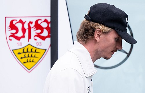 Nick Woltemade würde gern vom VfB zu den Bayern wechseln. - © Sven Hoppe/dpa