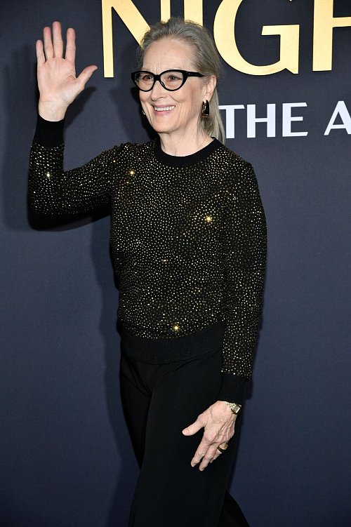 Auch Hollywood-Größe Meryl Streep besuchte das TV-Show-Jubiläum. - © Evan Agostini/Invision/AP/dpa