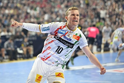 War unermüdlicher Antreiber beim SC Magdeburg: Gisli Kristjansson. - © Marius Becker/dpa