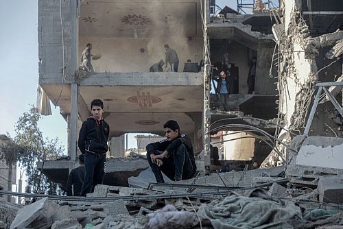 Israels Verteidigungsminister Katz fordert die vollständige Zerschlagung der Hamas. (Archivbild) - © Rizek Abdeljawad/XinHua/dpa