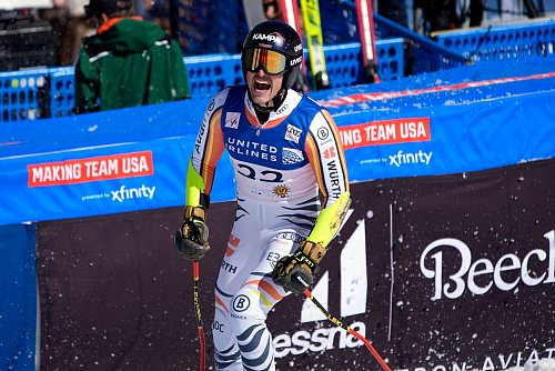 Die Leistung von Grammel stimmte im letzten Riesenslalom der Saison. - © John Locher/AP/dpa