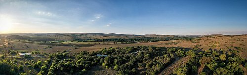 Die berühmten Sterkfontein Caves liegen in der hügeligen Landschaft der Provinz Gauteng. - © Brett Eloff/Wits University/dpa-tmn
