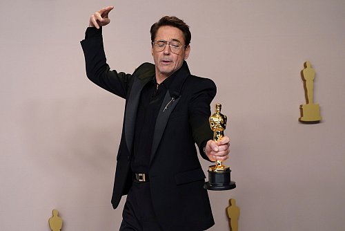 Robert Downey Jr. gewinnt 2024 seinen ersten Oscar. (Archivbild) - © Jordan Strauss/Invision via AP/dpa