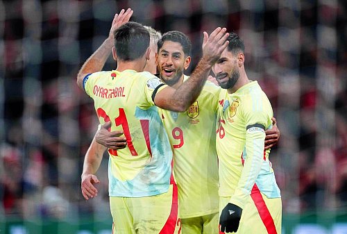 Titelverteidiger Spanien ist nach einem Erfolg über Dänemark der Gruppensieg nicht zu nehmen. - © Ulrik Pedersen/CSM via ZUMA Press Wire/dpa