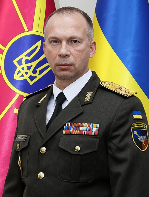 Der ukrainische Oberbefehlshaber, Olexander Syrskyj, sieht eine russische Offensive in den Gebieten Charkiw und Sumy bereits im Gange. (Archivbild) - © -/Ukraine\\\'s Armed Forces Press Office/AP/dpa