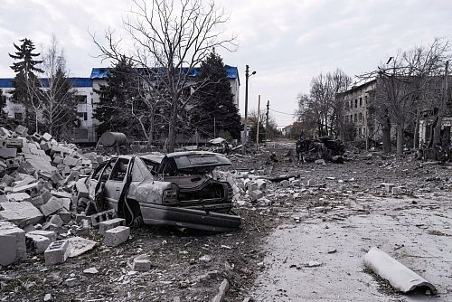 Russische Truppen dringen immer dichter an die ukrainische Stadt Pokrowsk vor. - © Iryna Rybakova/Ukrainian 93rd Mechanized brigade/AP/dpa
