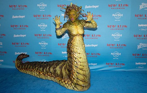 Klum gilt als Queen of Halloween. - © CJ Rivera/Invision/AP/dpa