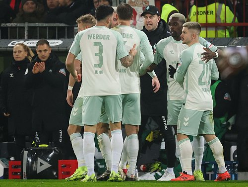 Bremen siegt beim FC St. Pauli. - © Christian Charisius/dpa