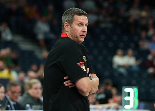 Erneut als Chef dabei: Alan Ibrahimagic. - © Matthias Stickel/dpa