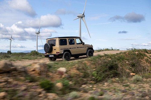 G wie Go: Formal nur von Kennern als solche erkennbar, rollt die elektrische G-Klasse in die Zukunft. - © Mercedes-Benz AG/dpa-tmn