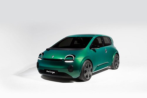 Der neue elektrische Twingo soll 2026 auf den Markt kommen. - © Renault/dpa-tmn