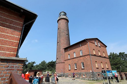 Außenstelle des Deutschen Meeresmuseums: das Naturkundemuseum Natureum am Darßer Ort in der Kernzone des Nationalparks Vorpommersche Boddenlandschaft. - © Bernd Wüstneck/dpa-Zentralbild/dpa-tmn