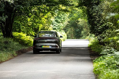 Auf zu neuen Märkten: Für Anfang 2026 werden die IM-Modelle von MG auch in Deutschland erwartet. - © Joseph Harding/MG Motor/dpa-tmn